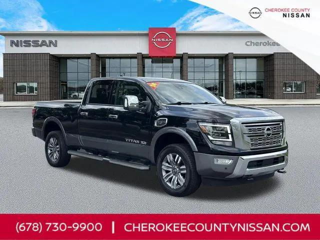 2024 Nissan Titan XD Crew Cab Platinum Reserve 4x4 for sale in Holly Springs, GA