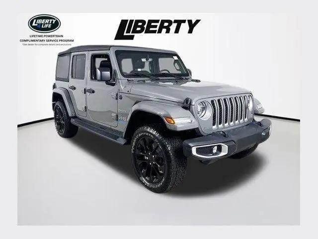 2021 Jeep Wrangler 4xe Unlimited Sahara 4x4 for sale in Aurora, OH