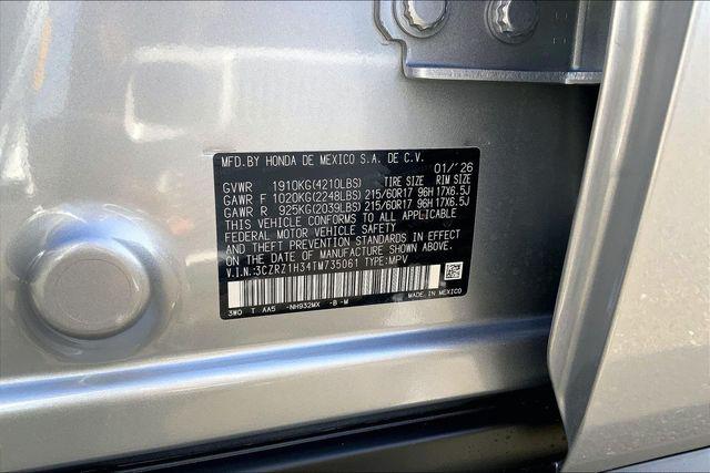 2026 Honda HR-V 2WD LX