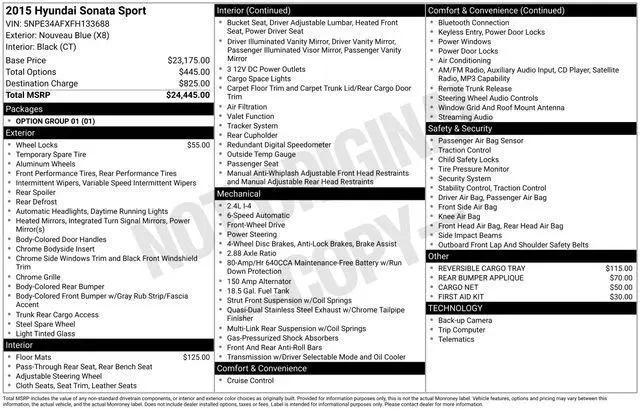 2015 Hyundai Sonata Sport for sale in Moline, IL