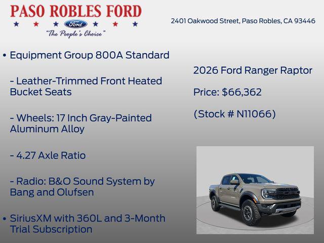 2026 Ford Ranger Raptor