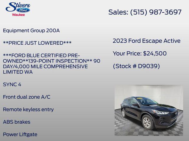 2023 Ford Escape Active