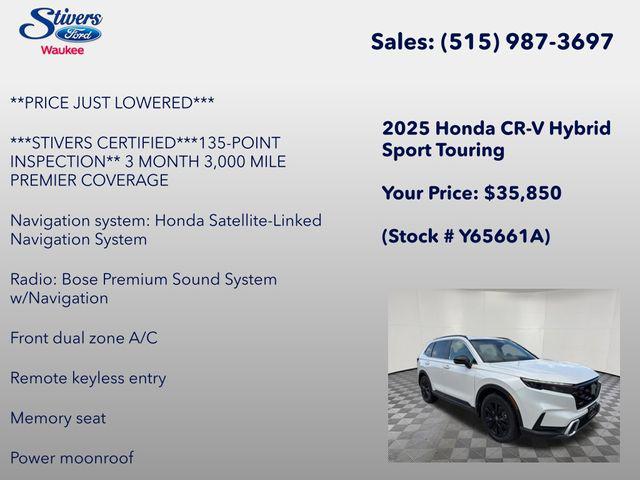 2025 Honda CR-V Hybrid Sport Touring