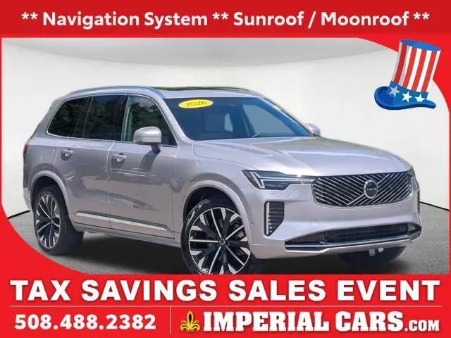 2026 Volvo XC90 Plus, B6 AWD Gas (mild hybrid), Gasoline, Bright, 7 Seats for sale in Milford, MA