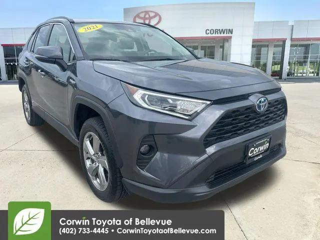 2021 Toyota RAV4 Hybrid XLE Premium for sale in Bellevue, NE