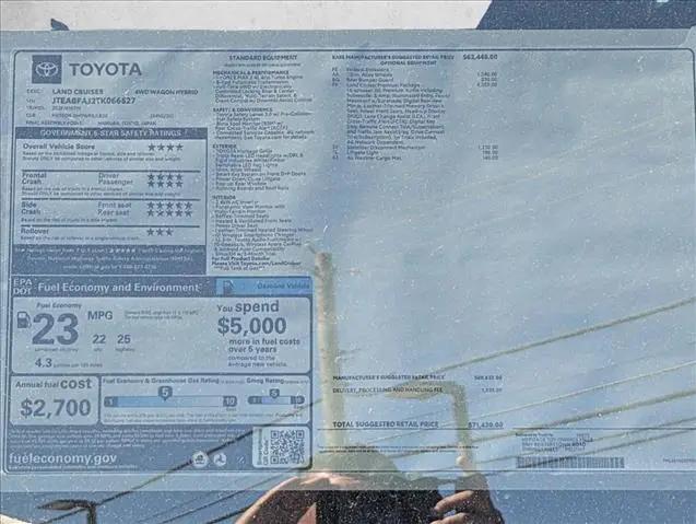 2026 Toyota Land Cruiser Base