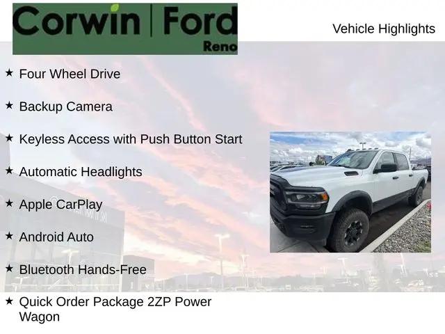 2020 Jeep Ram 2500 Power Wagon Crew Cab 4x4 6'4" Box