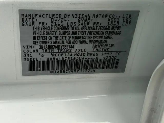 2024 Nissan Sentra SV Xtronic CVT