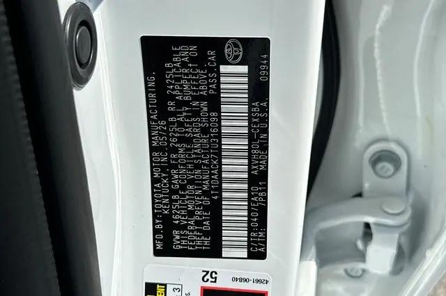 2026 Toyota Camry SE