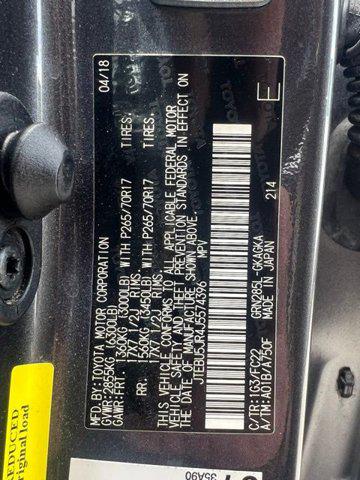 2018 Toyota 4Runner Unknown