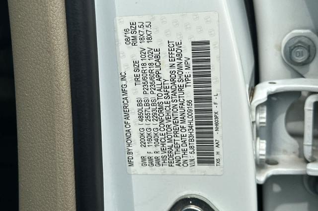 2017 Acura RDX w/AcuraWatch Plus Package