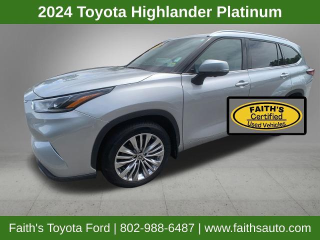 2024 Toyota Highlander Platinum for sale in Westminster, VT