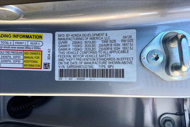 2026 Honda CR-V Hybrid 2WD Sport-L