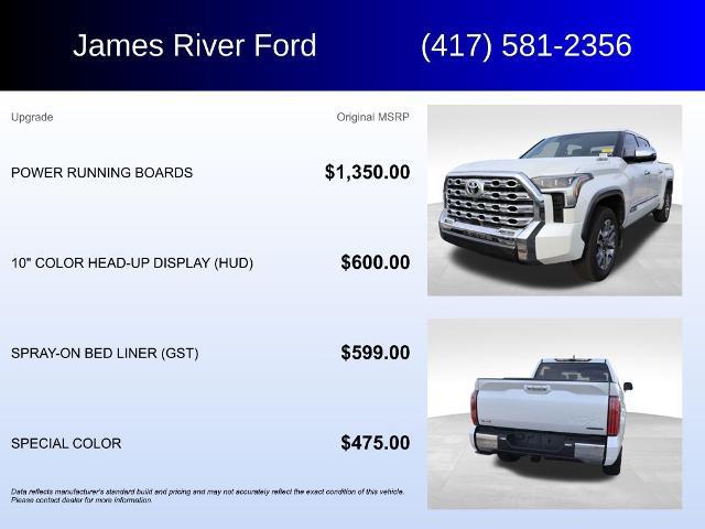 2025 Toyota Tundra 1794 Edition CrewMax 5.5' Bed