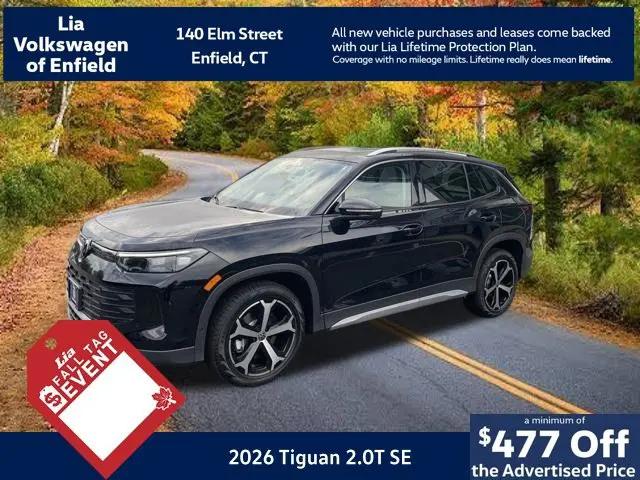 2026 Volkswagen Tiguan SE for sale in Enfield, CT