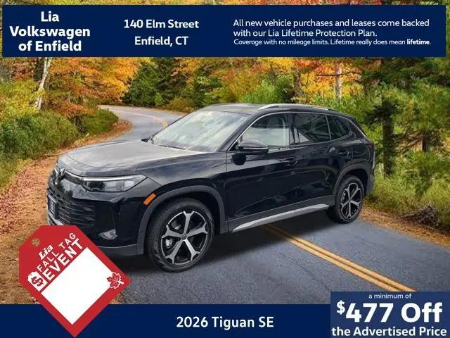 2026 Volkswagen Tiguan SE for sale in Enfield, CT