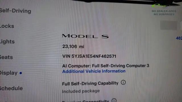 2022 Tesla Model S Dual Motor All-Wheel Drive