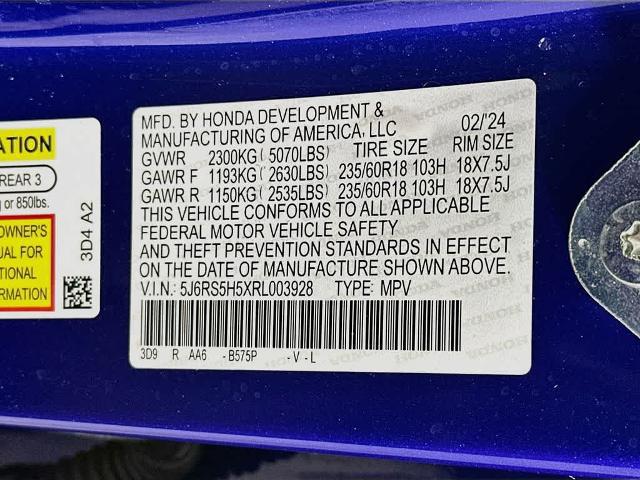 2024 Honda CR-V Hybrid Sport