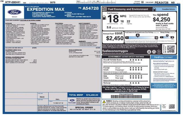 2023 Ford Expedition Limited MAX
