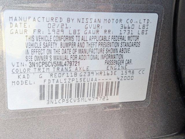 2021 Nissan Kicks SV Xtronic CVT