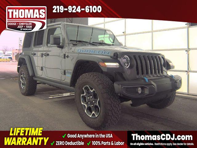 2023 Jeep Wrangler 4xe Rubicon 4x4 for sale in Highland, IN