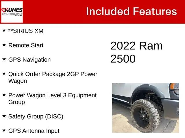 2022 Ram 2500 Power Wagon Crew Cab 4x4 6'4" Box