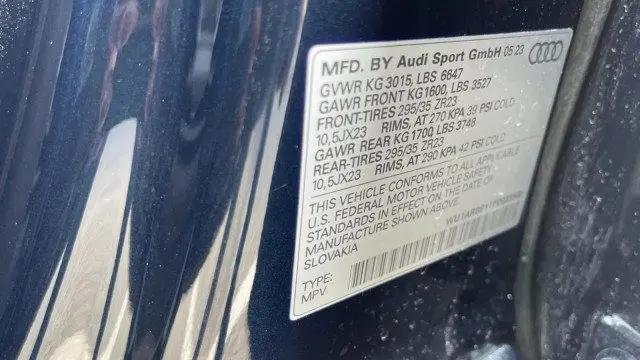 2023 Audi RS Q8 TFSI quattro Tiptronic