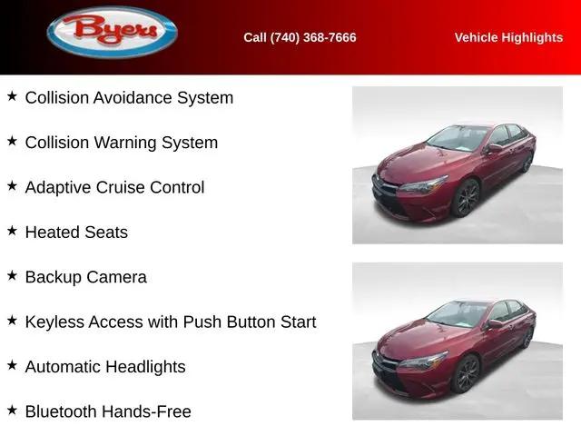 2015 Toyota Camry XSE