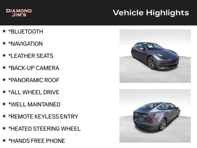 2023 Tesla Model 3 Long Range Dual Motor All-Wheel Drive