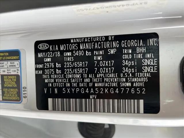 2019 Kia Sorento 3.3L LX