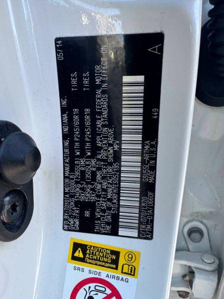 2014 Toyota Highlander XLE V6