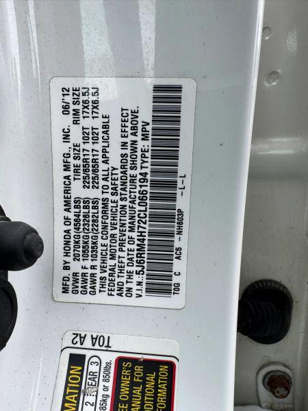 2012 Honda CR-V EX-L