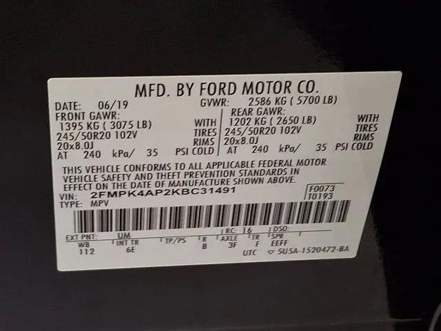 2019 Ford Edge ST