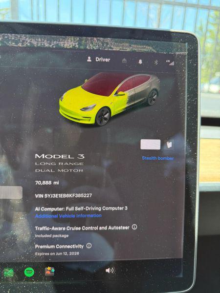 2019 Tesla Model 3 Long Range