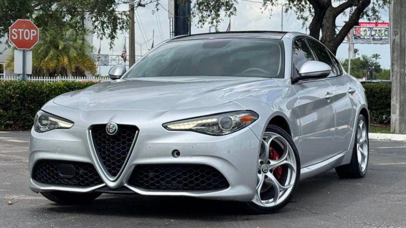 2018 Alfa Romeo Giulia Ti Sport AWD for sale in Hollywood, FL