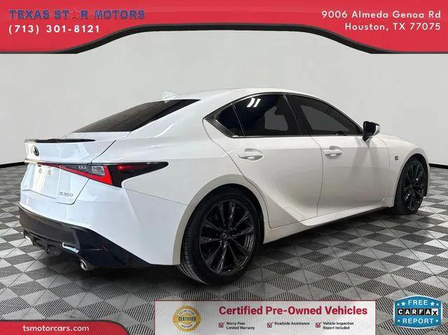 2022 Lexus IS 350 F SPORT