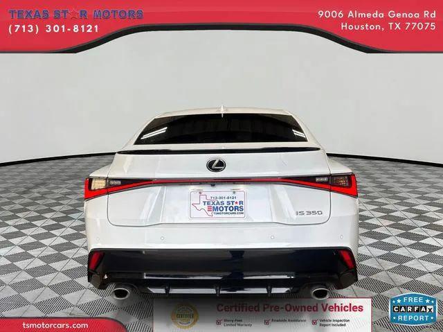 2022 Lexus IS 350 F SPORT
