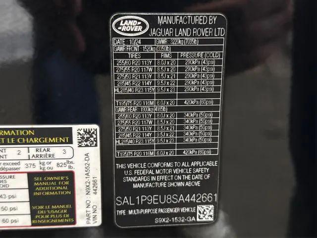 2025 Land Rover Range Rover Sport P360 SE