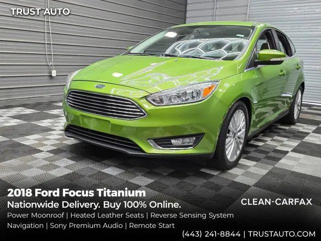 2018 Ford Focus Titanium for sale in Sykesville, MD