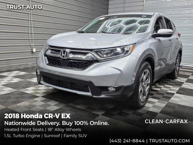2018 Honda CR-V EX for sale in Sykesville, MD