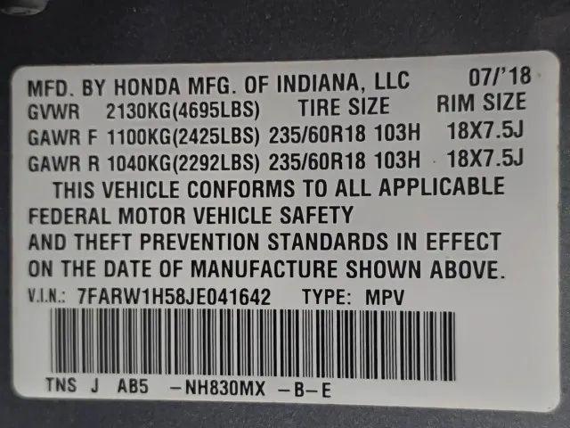 2018 Honda CR-V EX