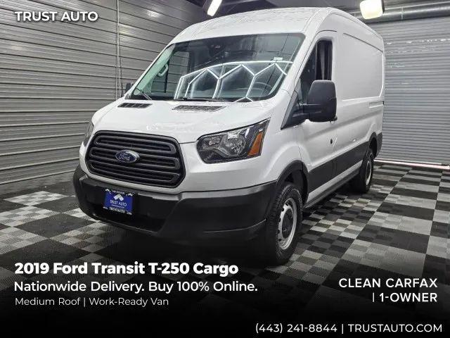 2019 Ford Transit Medium Roof w/Sliding Side Door w/RWB for sale in Sykesville, MD
