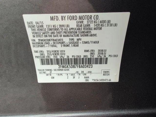 2015 Ford Flex Limited