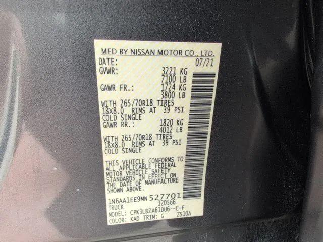 2021 Nissan Titan Crew Cab SV 4x2