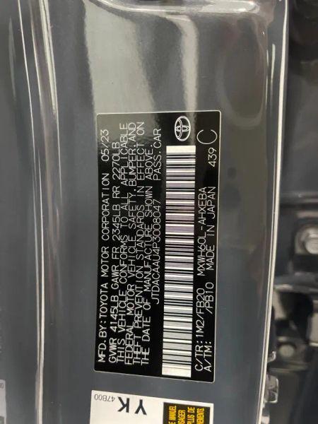 2023 Toyota Prius LE
