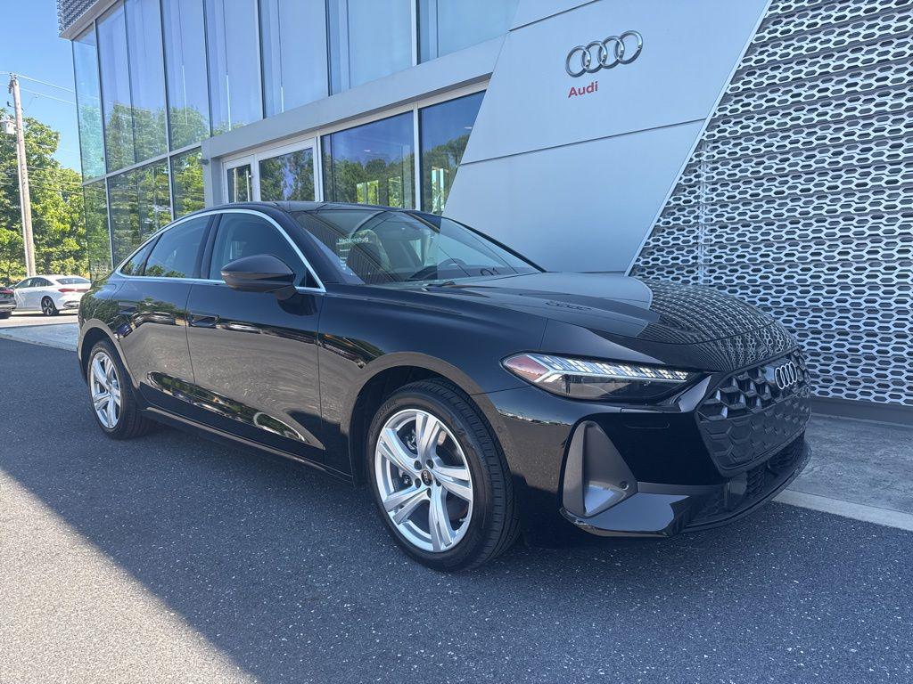 Mythos Black Metallic 2025 Audi A5 Sedan All-Wheel Drive 7-Speed Automatic