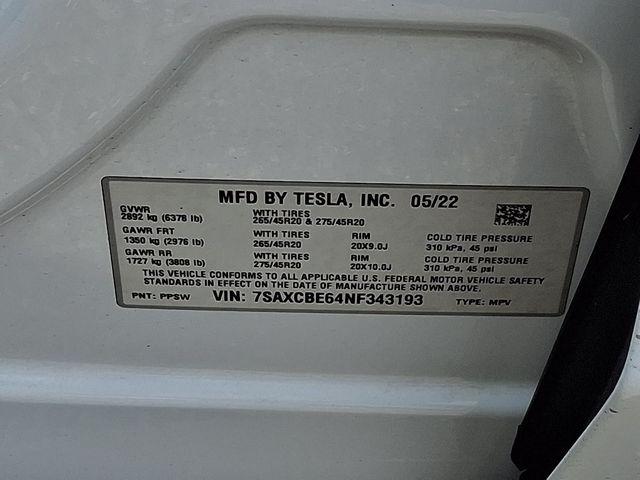 2022 Tesla Model X Plaid Tri Motor All-Wheel Drive