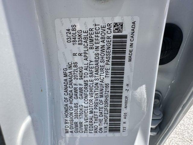 2024 Honda Civic Sport