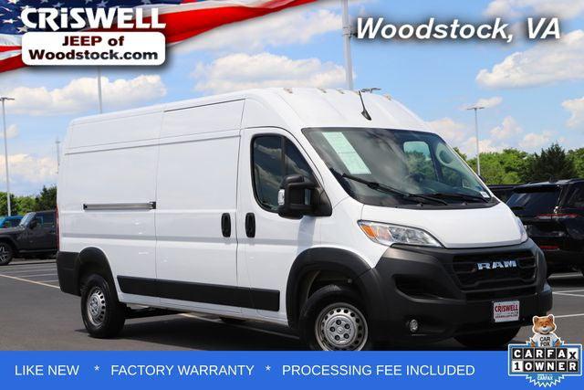 2025 RAM ProMaster 2500 Cargo Van Tradesman High Roof 159 WB w/Pass Seat