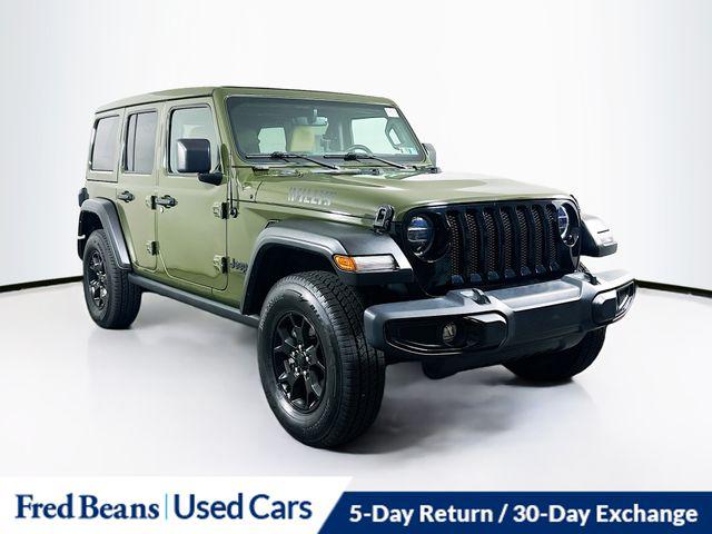 2022 Jeep Wrangler Unlimited Willys 4x4 for sale in Doylestown, PA